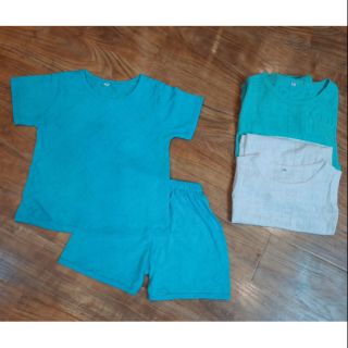 Set 3 bộ cotton hè cho bé
