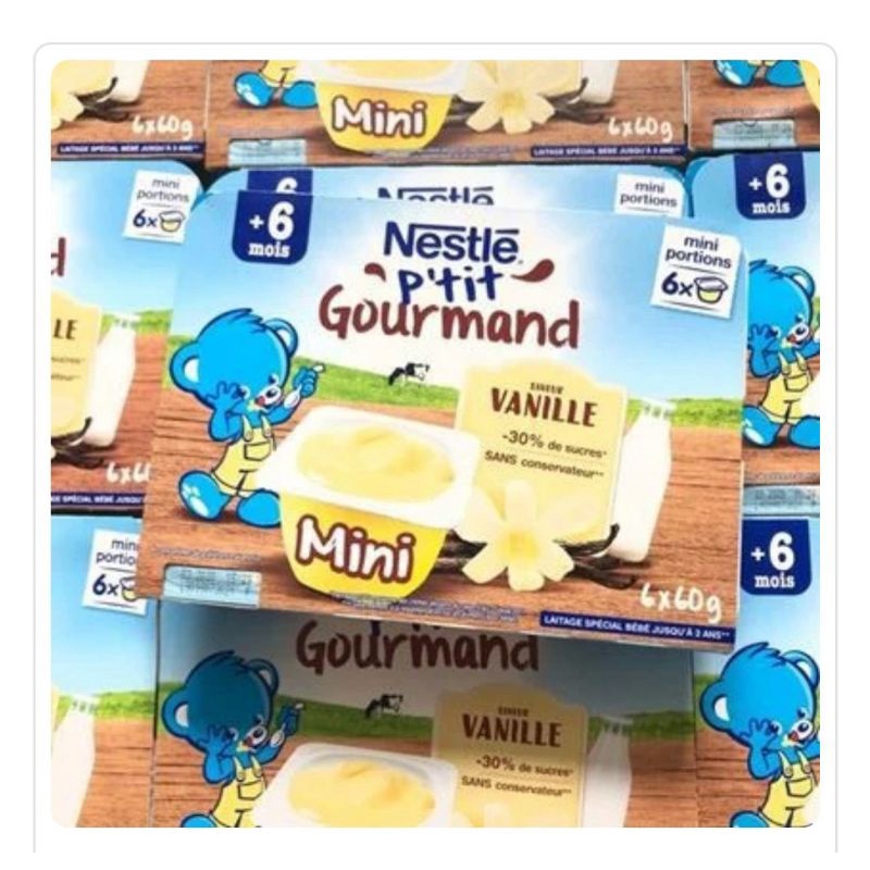 Váng sữa Nestle Pháp cho bé từ 6-36 tháng date 12/2021