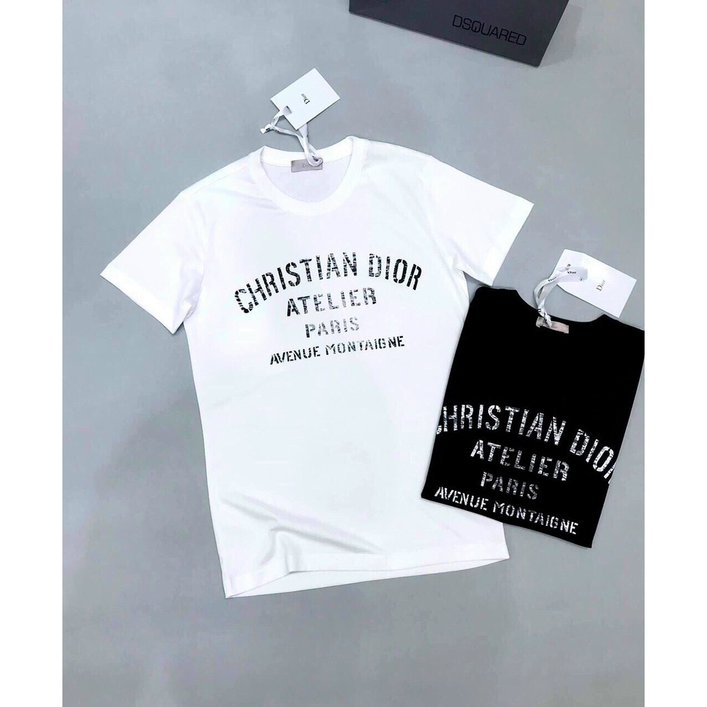 Áo Thun Nam Tay Ngắn Áo Phông Nam Cổ Tròn Thời Trang Cao Cấp Atelier Paris