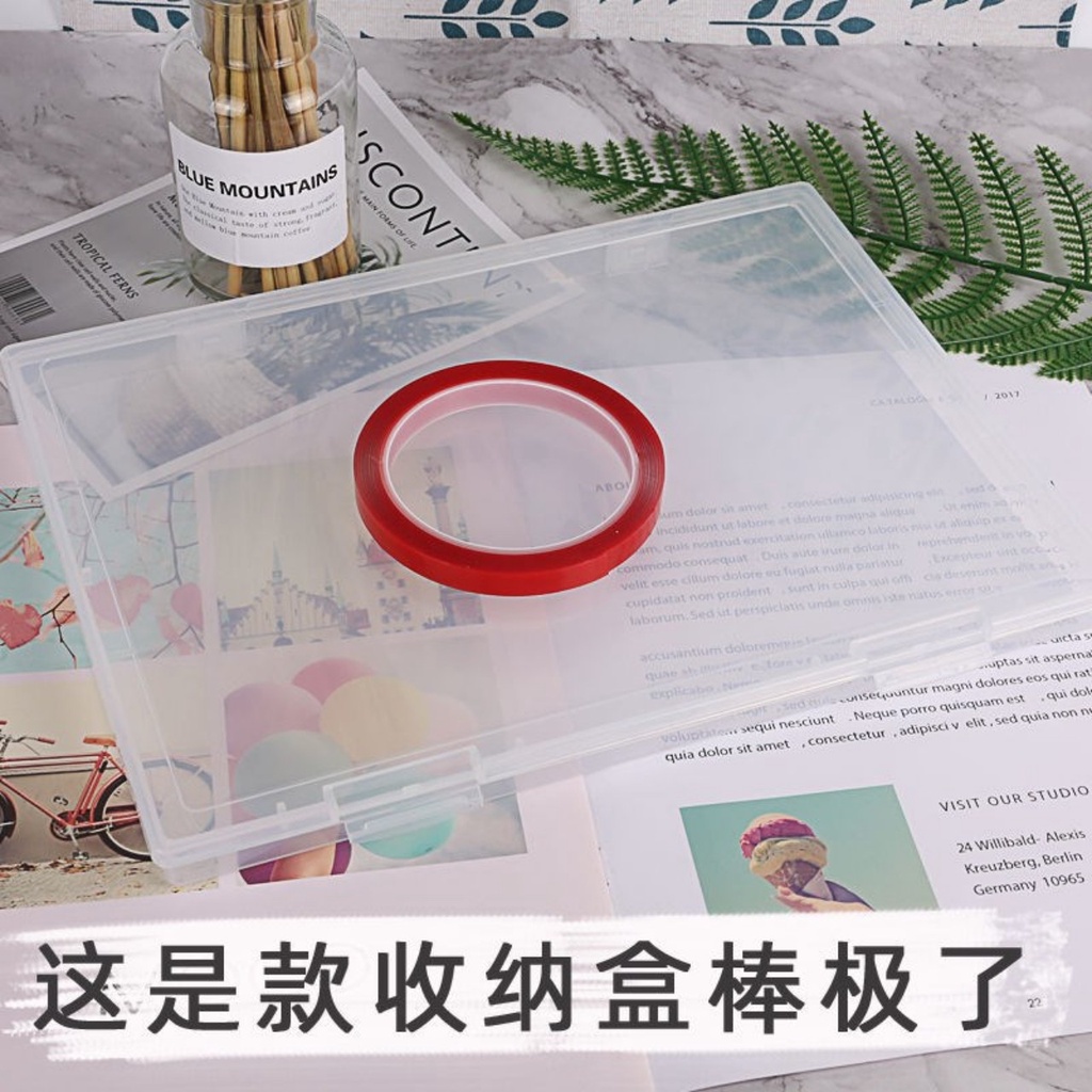 Bảng nhựa trưng bày móng mẫu khổ A4 có chốt gài