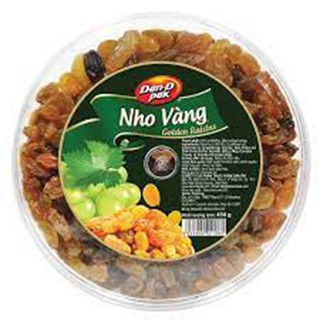 Nho vàng Chile 454gr DAN D PAK 100% TỰ NHIÊN, không chất bảo quản, bổ sung canxi, vitamin và khoáng chất cần thiết