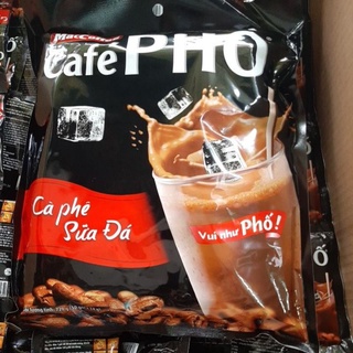 Cà Phê Sữa Đá Café Phố Maccoffee (Bịch 30 Gói x 24g) - date mới