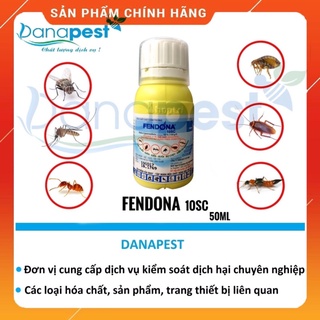 THUỐC DIỆT CÔN TRÙNG - FENDONA 10SC 50ml - BASF -  CHLB ĐỨC (HÀNG CHÍNH HÃNG 100%)