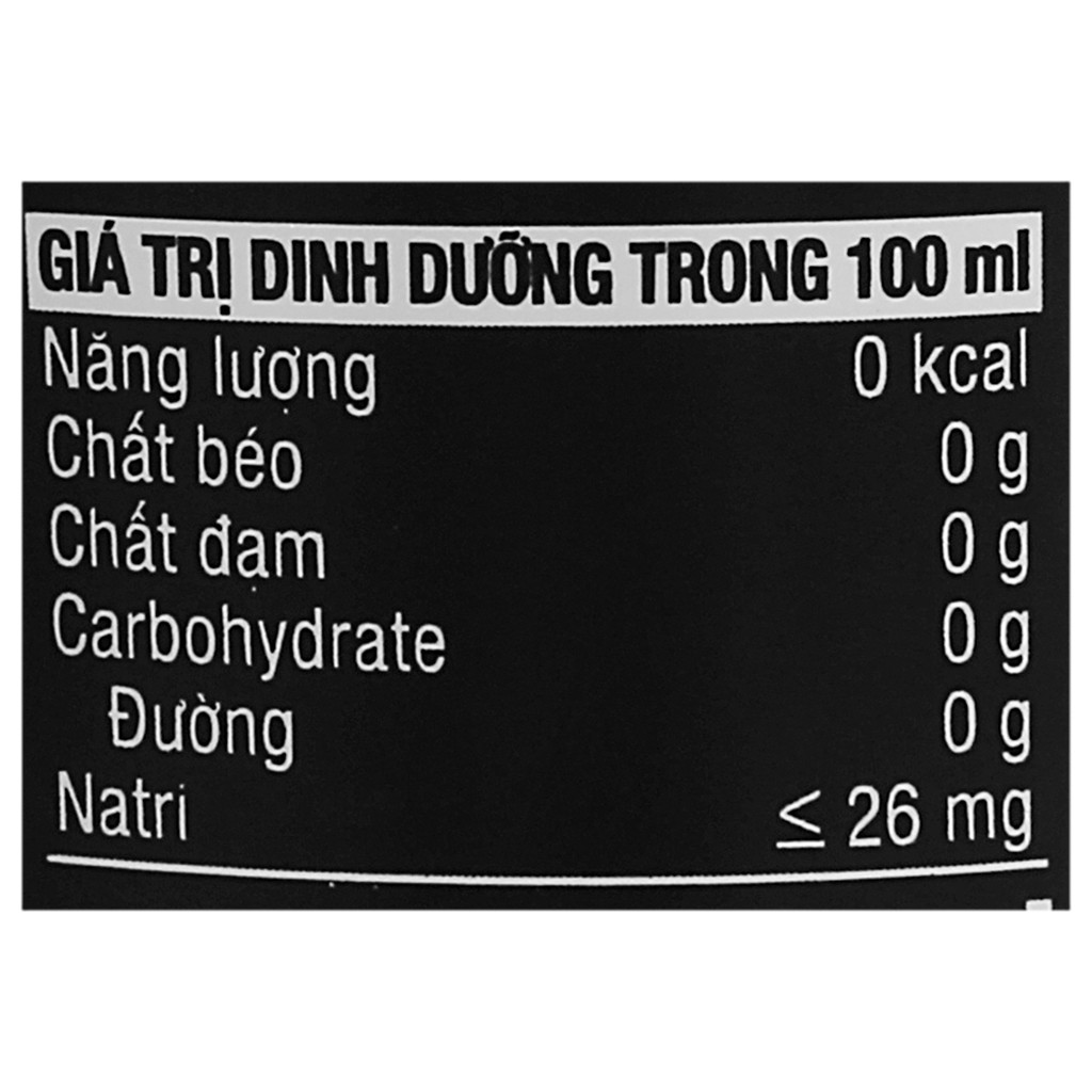 Thùng 24 chai nước ngọt có ga Coca Cola Zero 390ml - Không đường - Không calories - Zero Sugar - Coke Zero