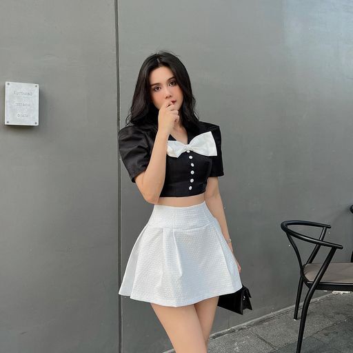 Chân Váy Nữ Pleated Mini Skirt , Chất Vải Tast Thoải Mái , WV000031,SOMEHOW