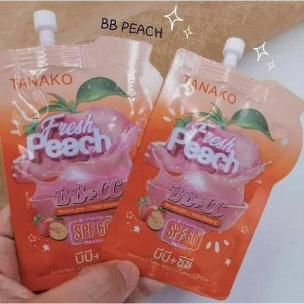 Kem nền trái đào TANAKO Fresh Peach Thái Lan | BigBuy360 - bigbuy360.vn