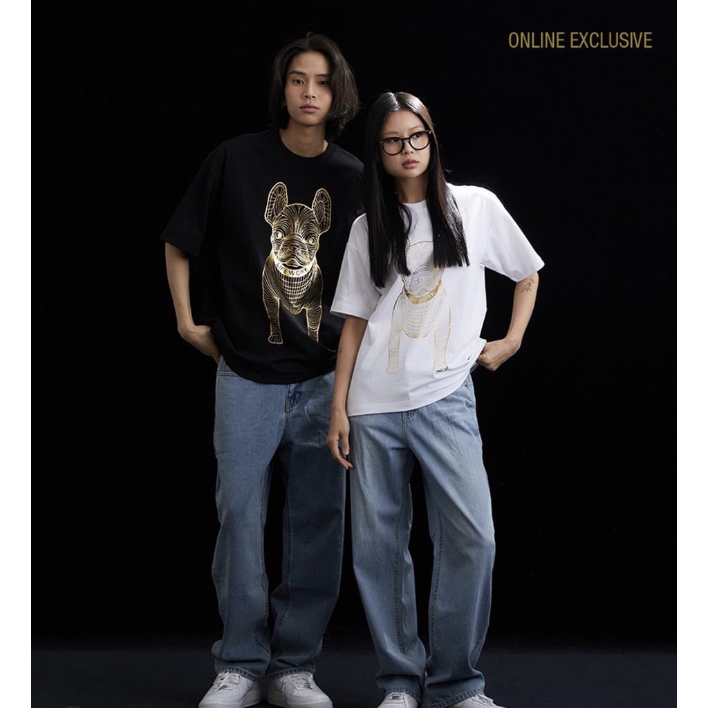 Áo thun tay lỡ unisex LifeWork chính hãng Hàn Quốc