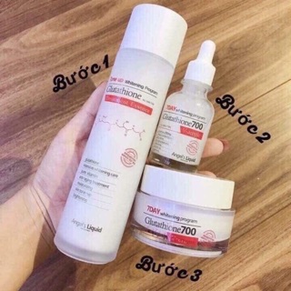 Nước hoa hồng toner dưỡng trắng glutathione 700 7 day