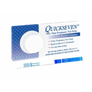 5 Que thử thai Quickseven, Quicktana 5 hộp 5 que