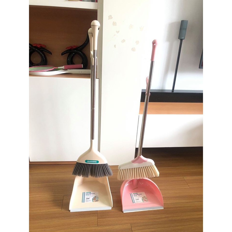 CHỔI QUÉT NHÀ KÈM HOT RÁC  ĐA NĂNG HÀN QUỐC  TIỆN DỤNG