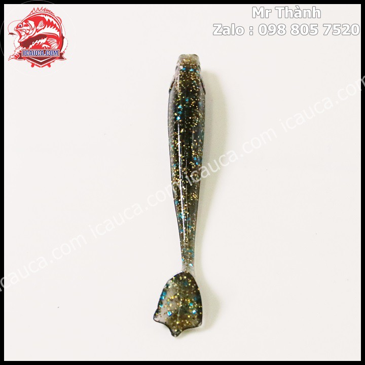 Combo 8 con cá mềm NFR 84mm 5g chuyên dùng câu lure cá lóc cá chẽm giá rẻ hiệu quả NFF