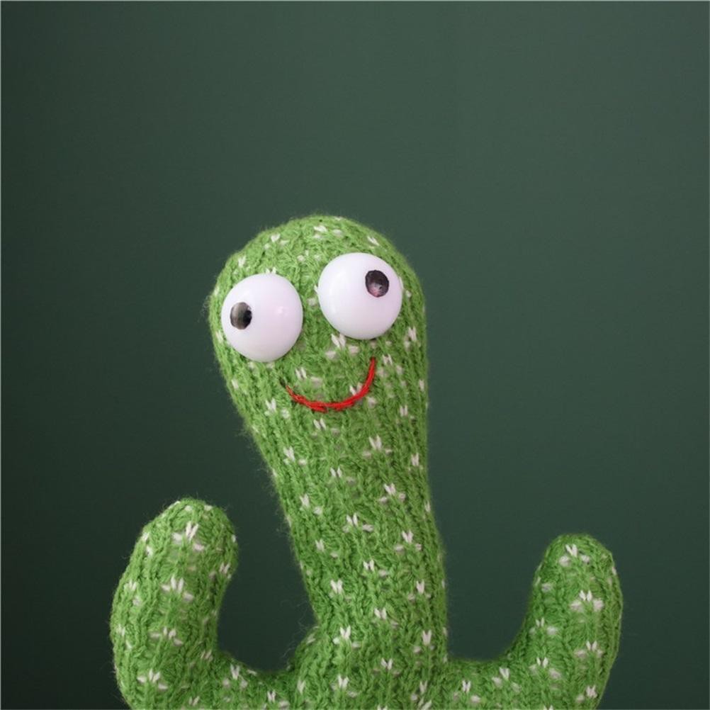 Giá thấp nhất☄♂Dancing Cactus Toy Đồ chơi khiêu vũ điện tử Lắc có bài hát Sang trọng Dễ thương giáo dục mầm non thú vị