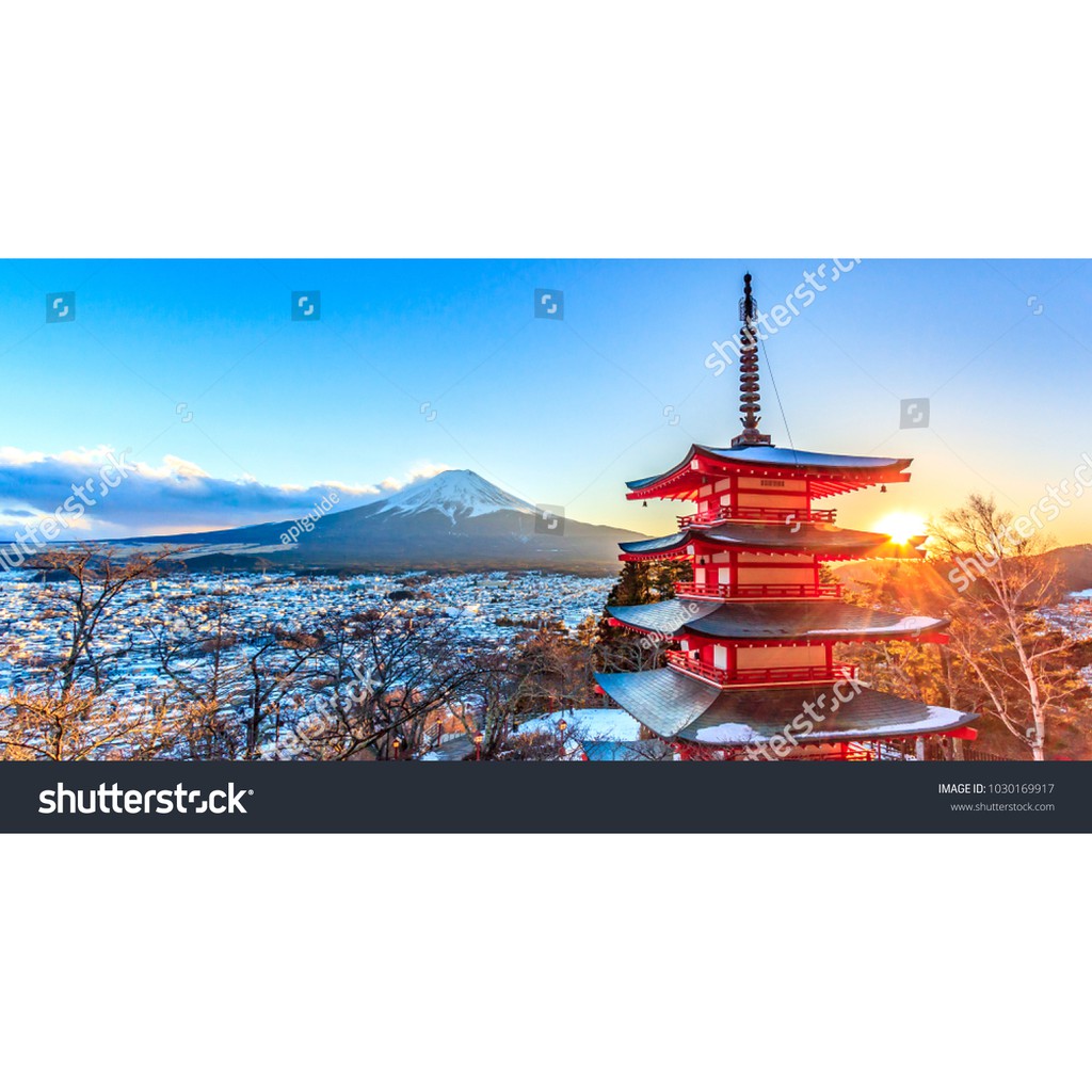 Tranh lụa 3d Phong Cảnh Nhật Bản PCNB-04