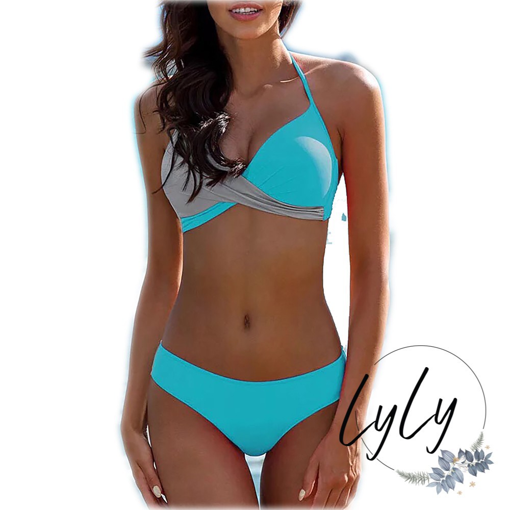 Bộ đồ bơi bikini 2 mảnh phối màu cá tính BK10 | BigBuy360 - bigbuy360.vn