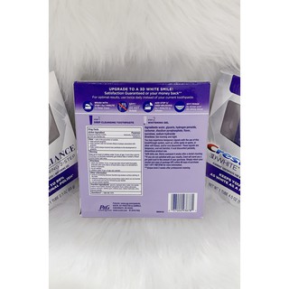 Bộ đôi kem đánh răng Crest 3D White Brilliance 2 Step Toothpaste