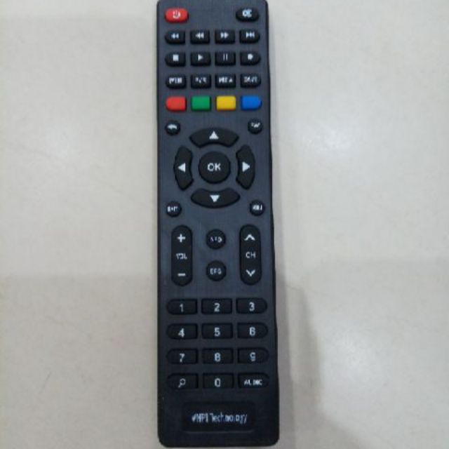 Remote đầu thu KTS DVB.T2 của VNPT (hàng zin)