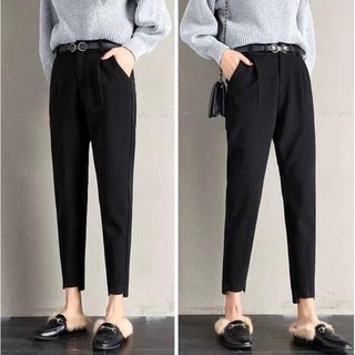 Quần baggy lệch tà tongkhochitue , quần baggy công sở