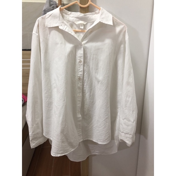 Áo sơ mi trắng H&M size S