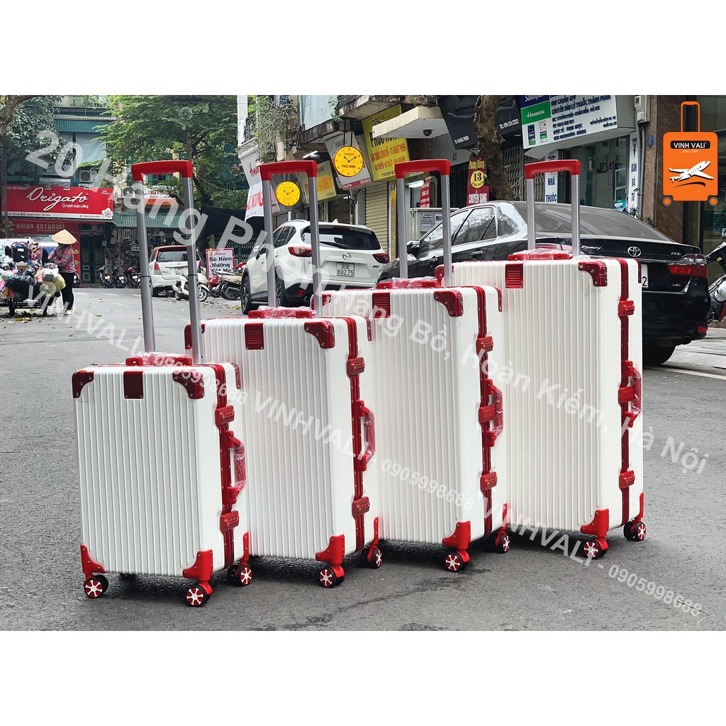 Vali khóa sập SIZE32 khổng lồ RIM0W22 chống cạy CHỐNG BỂ VỠ- CHỐNG RẠCH MÓC- CHỐNG XƯỚC