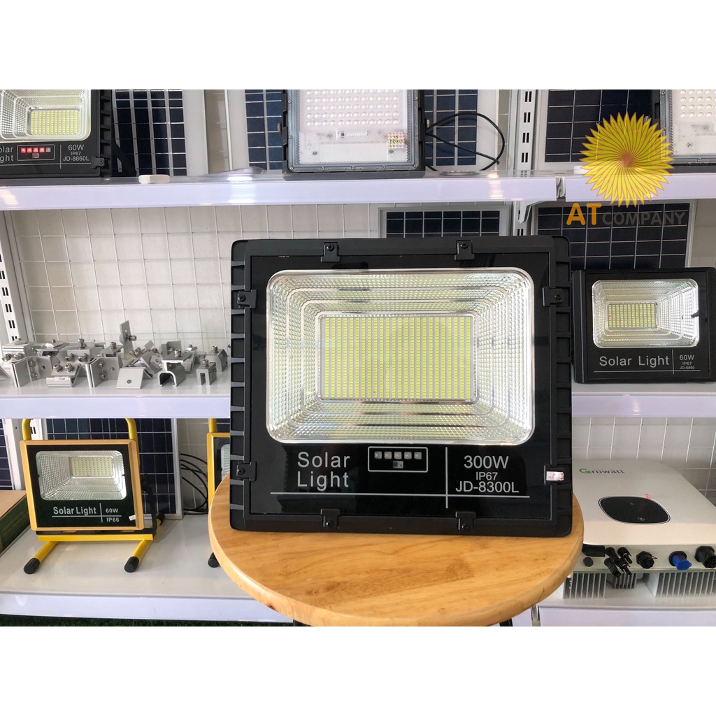 Đèn năng lượng mặt trời JINDIAN 8300L/300W - Chính hãng