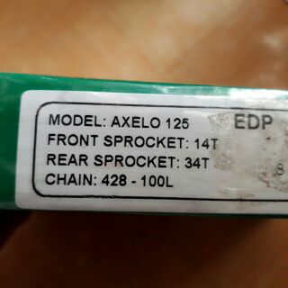 NHÔNG SÊN DĨA XE AXELO 125 ( XÀI AMIDA TAY) VITAL