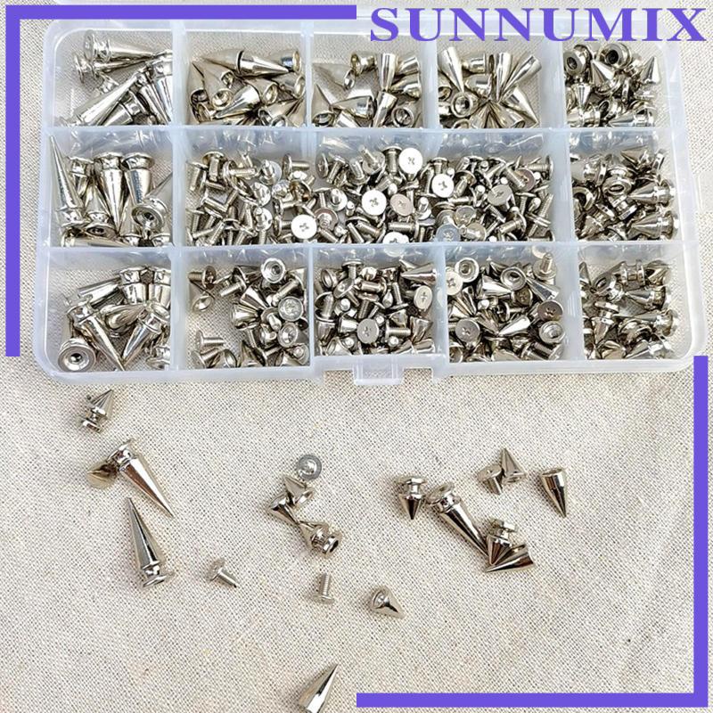 Set 80 Đinh Tán Hình Nón Dùng Để Làm Đồ Da DIY