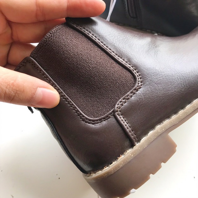 Boot da cao cổ nâu Place | BigBuy360 - bigbuy360.vn