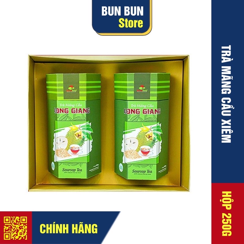 Trà mãng cầu xiêm - 100% Từ thịt mãng cầu – Hộp 200g- Không chất bảo quản, phẩm màu…