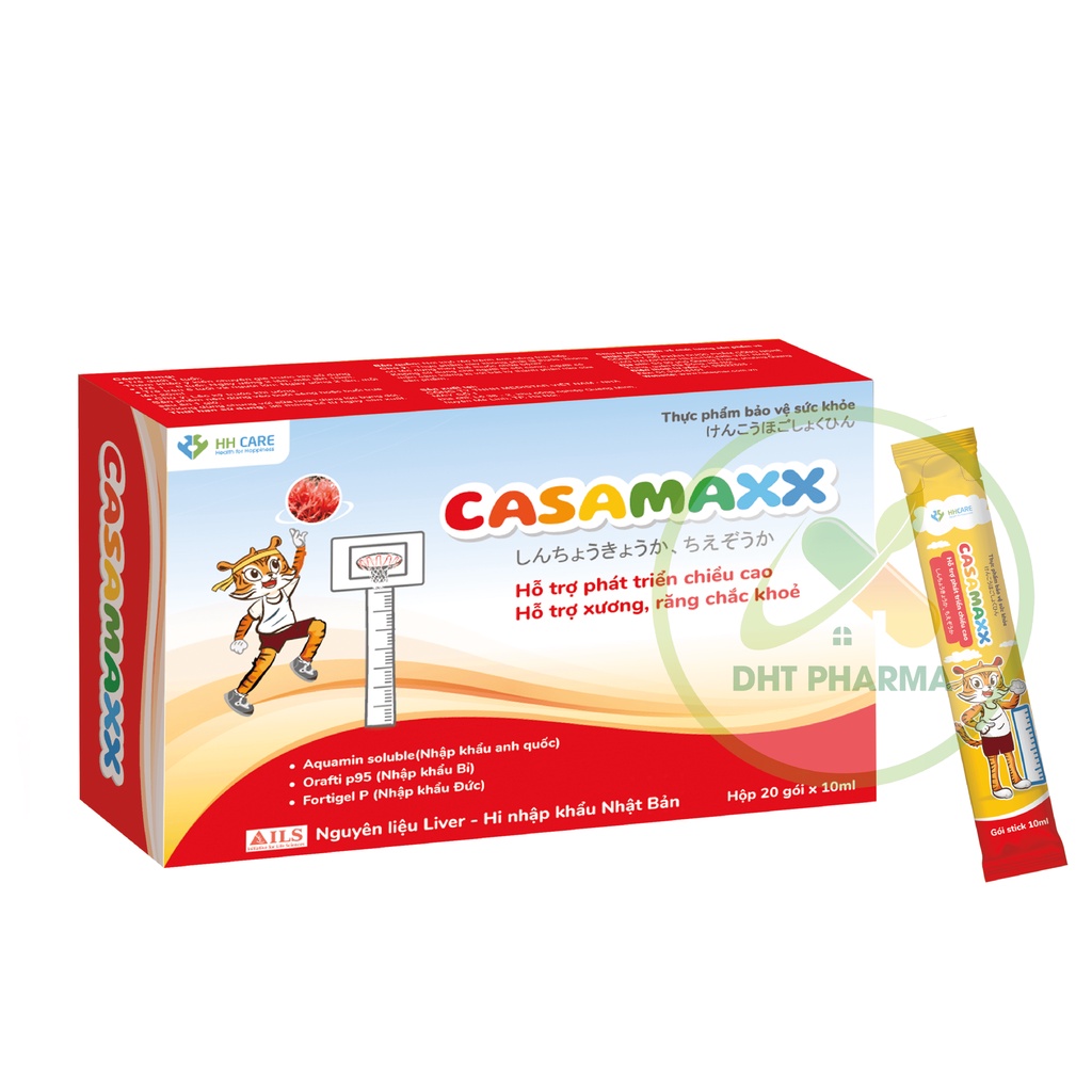 Bổ sung calci cho bé Casamaxx - hộp 20 gói x 10ml