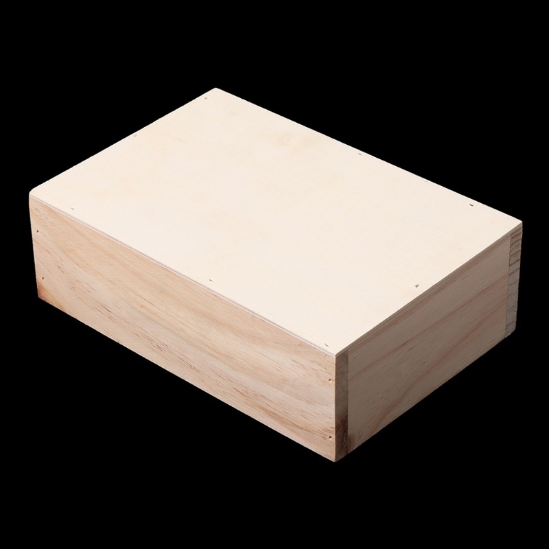 Khay gỗ đựng chậu cây trang trí bàn làm việc