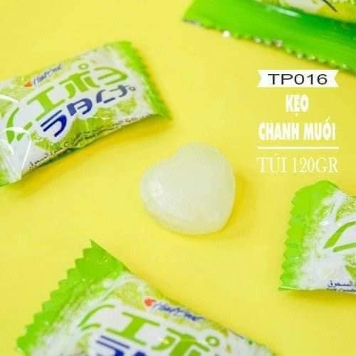 Combo 3 gói Kẹo chanh muối  thái lan bổ sung vitamin khoáng chất tốt cho cơ thể