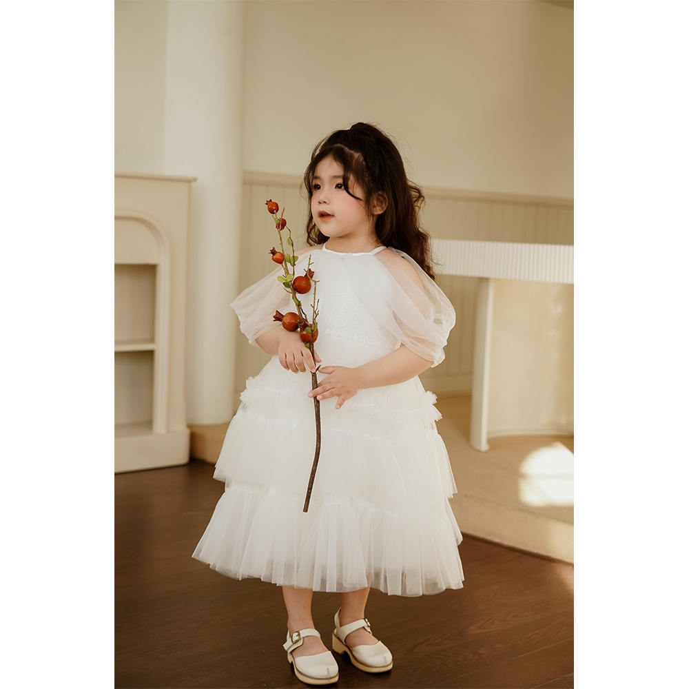 Đầm công chúa Sunny cho bé gái HOMI BABY HOUSE váy cho bé dự tiệc dạo phố