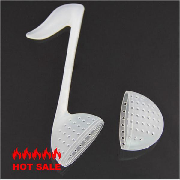 Strainer Tea Filter Music Note Jumping item spoon-color