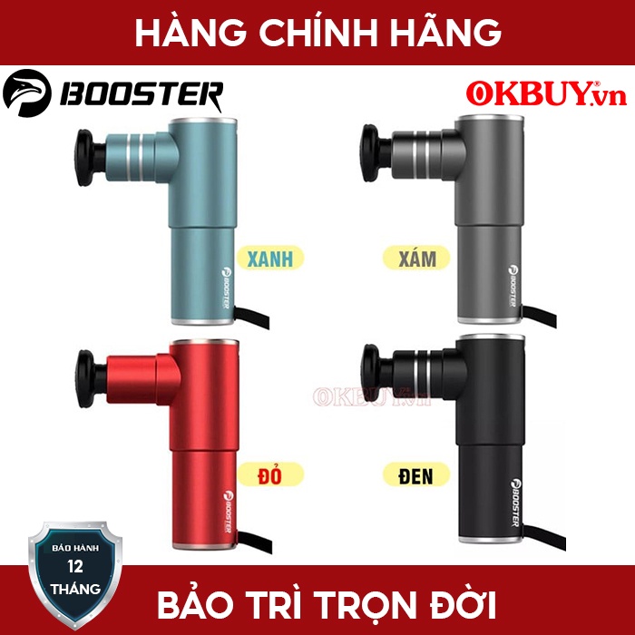 Súng Massage Cầm Tay Mini Booster MINI 2 - Cảm Biến Lực Đấm Ai