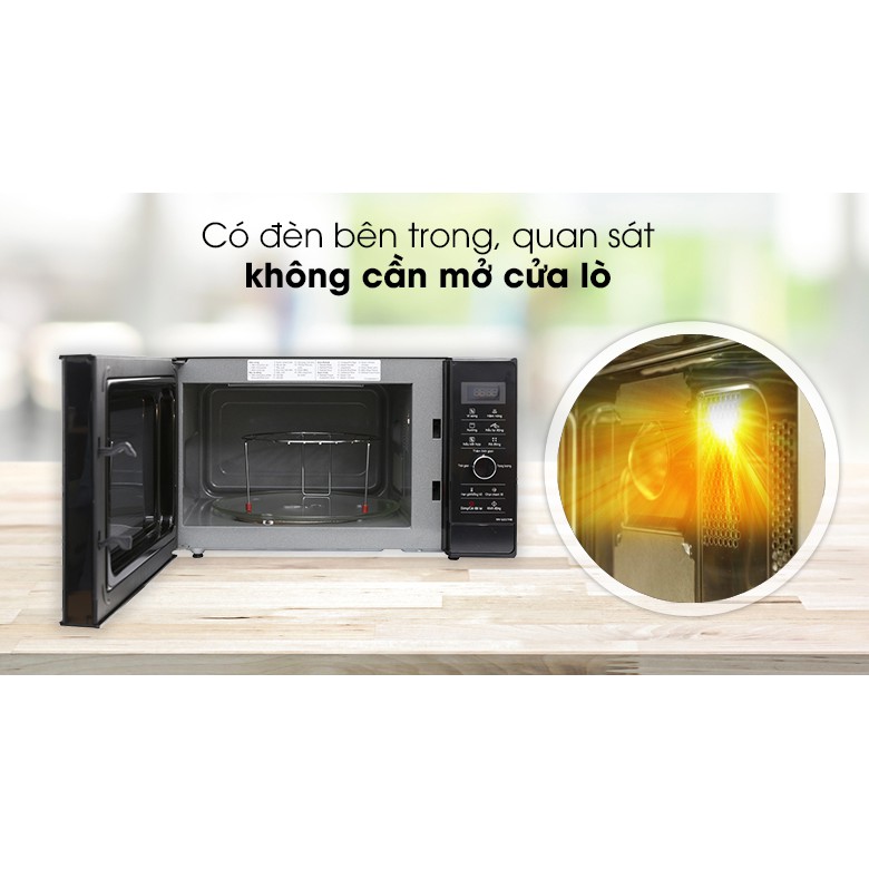 Lò vi sóng inverter Panasonic (Nhật Bản) NN-GD37HBYUE 23 lít có nướng (Bảo hành 12 tháng)