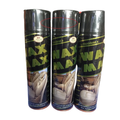 Xịt nội thất ô tô Wax Max dùng cho gỗ, da