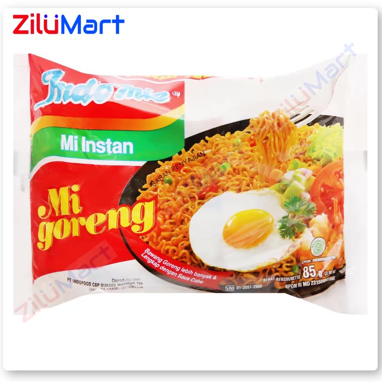 Mì xào khô Indomie Mi Goreng vị đặc biệt (combo 5 gói) loại 85g