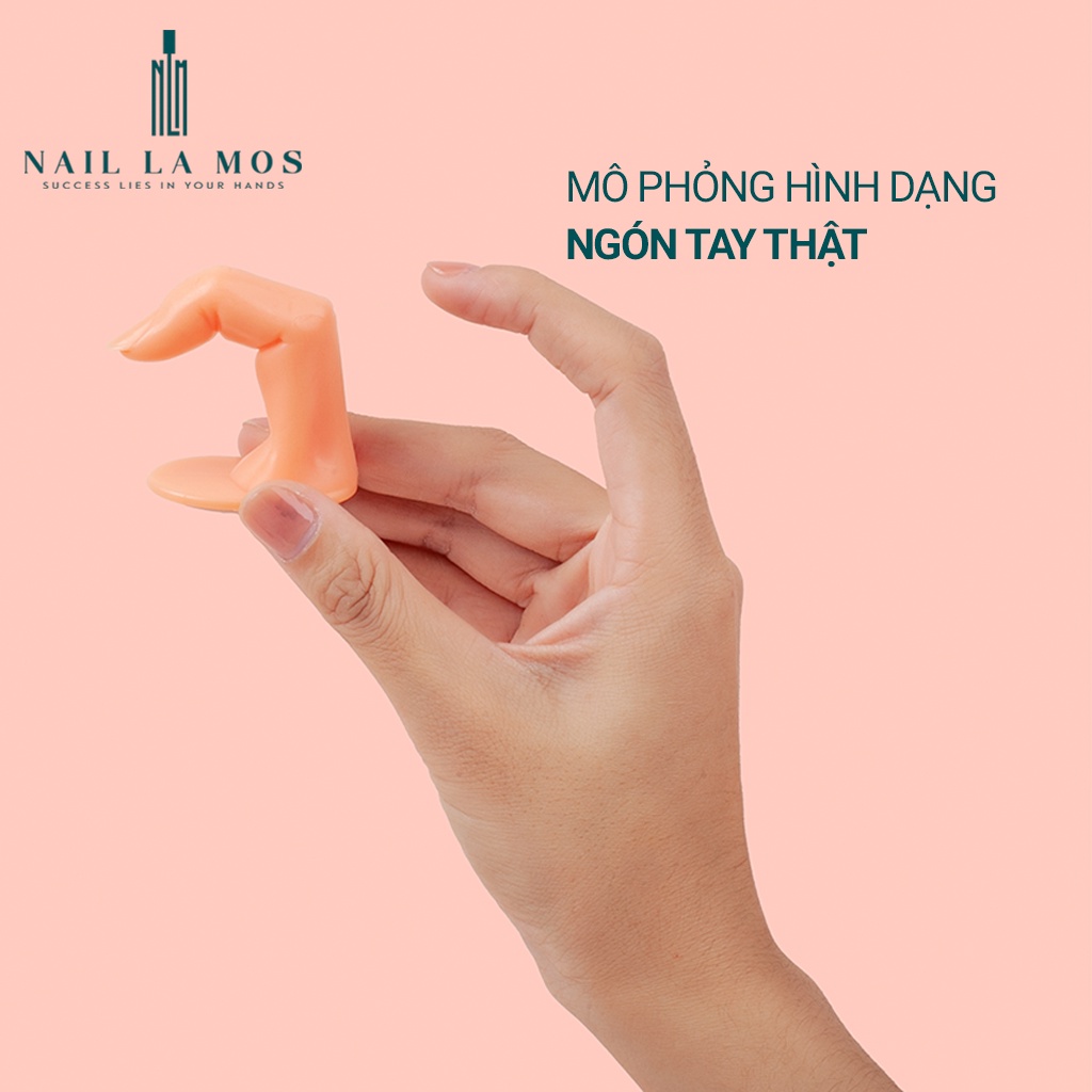 Ngón tay giả học làm nail, tập vẽ gel đắp móng chuyên dụng