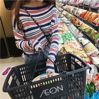 ÁO LEN KẺ MOTOGHI (kèm video + ảnh thật)