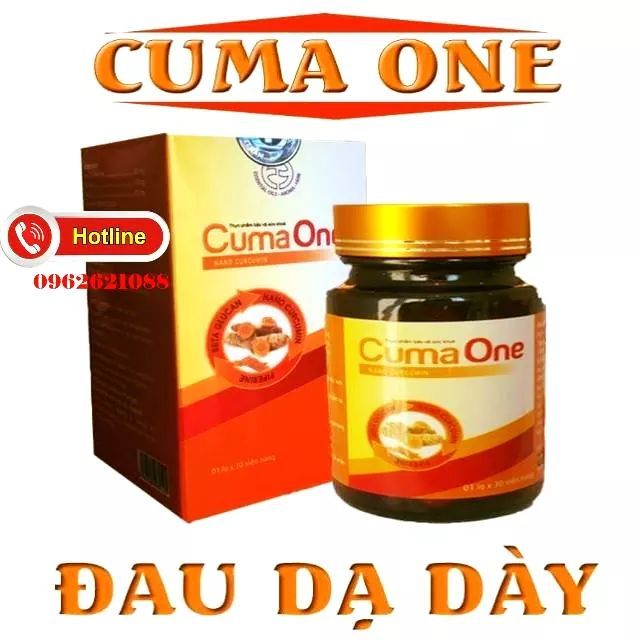 CUMA ONE- TINH NGHỆ NANO CURCUMIN 3HTD 20% VIỆN HÀN LÂM KHCNVN