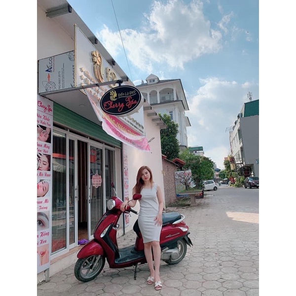 Váy khoét nách xuất Nhật