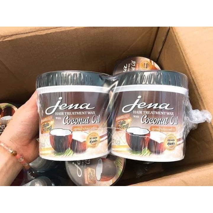 Kem Ủ Tóc Dầu Dừa Jena Hair Treatment Wax Thái Lan