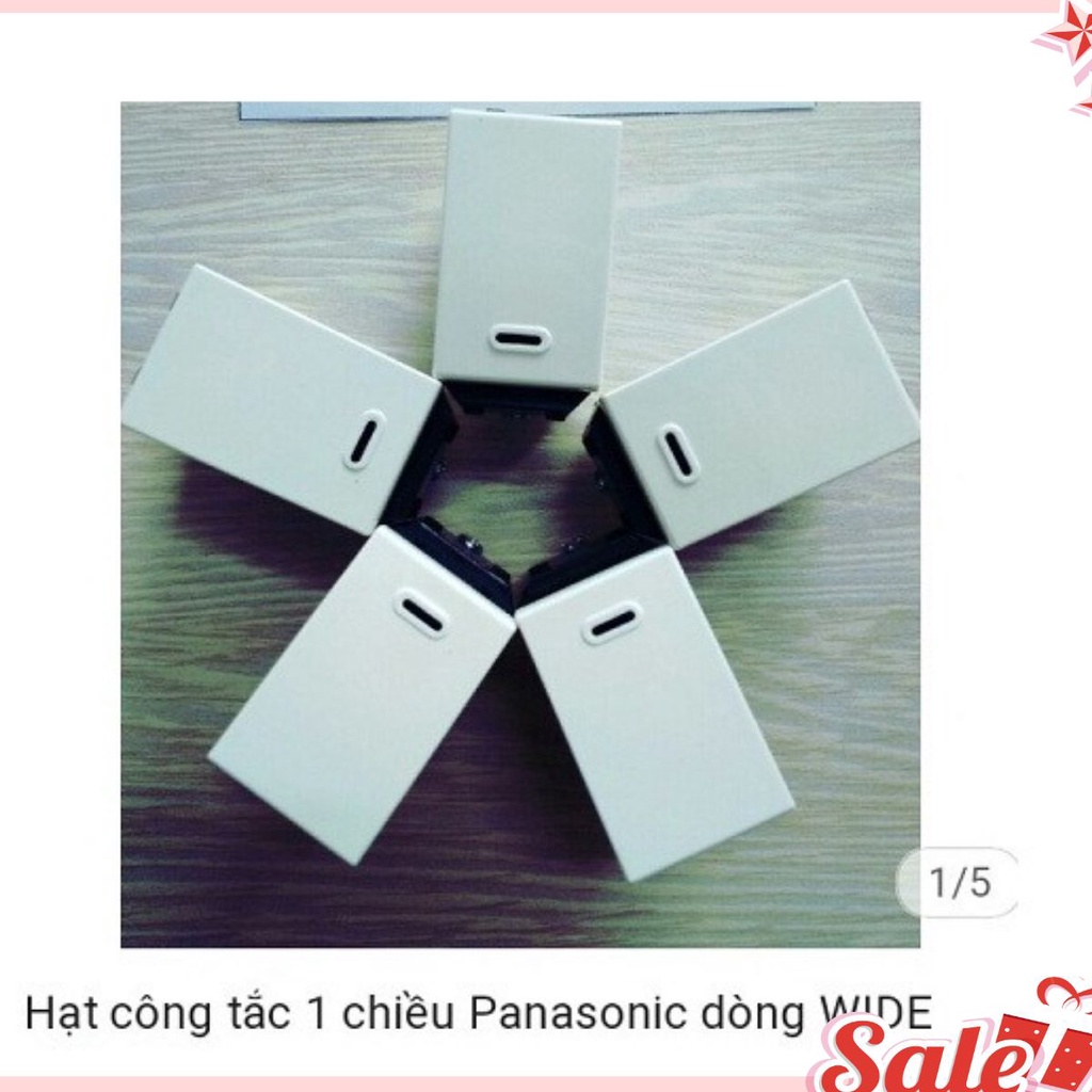 Công tắc 1 chiều Panasonic Wide WEV5001SW 5.0.