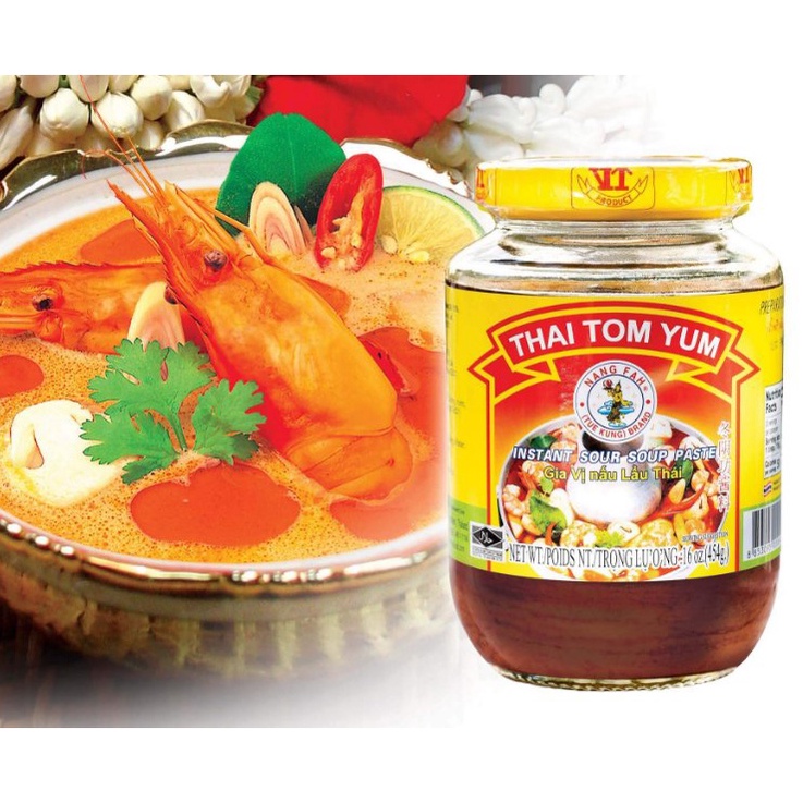 Cốt lẩu Thái Tom Yum Paste Nang Fah 454g