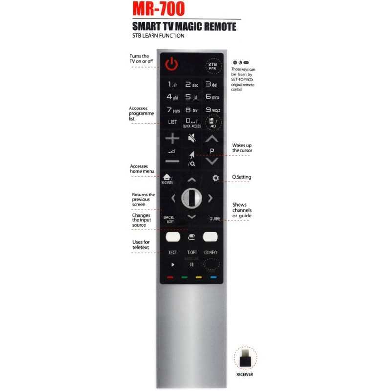 Điều Khiển Từ Xa Cho TV Thông Minh MR-700 AN-MR700 AN-MR600 OLED65