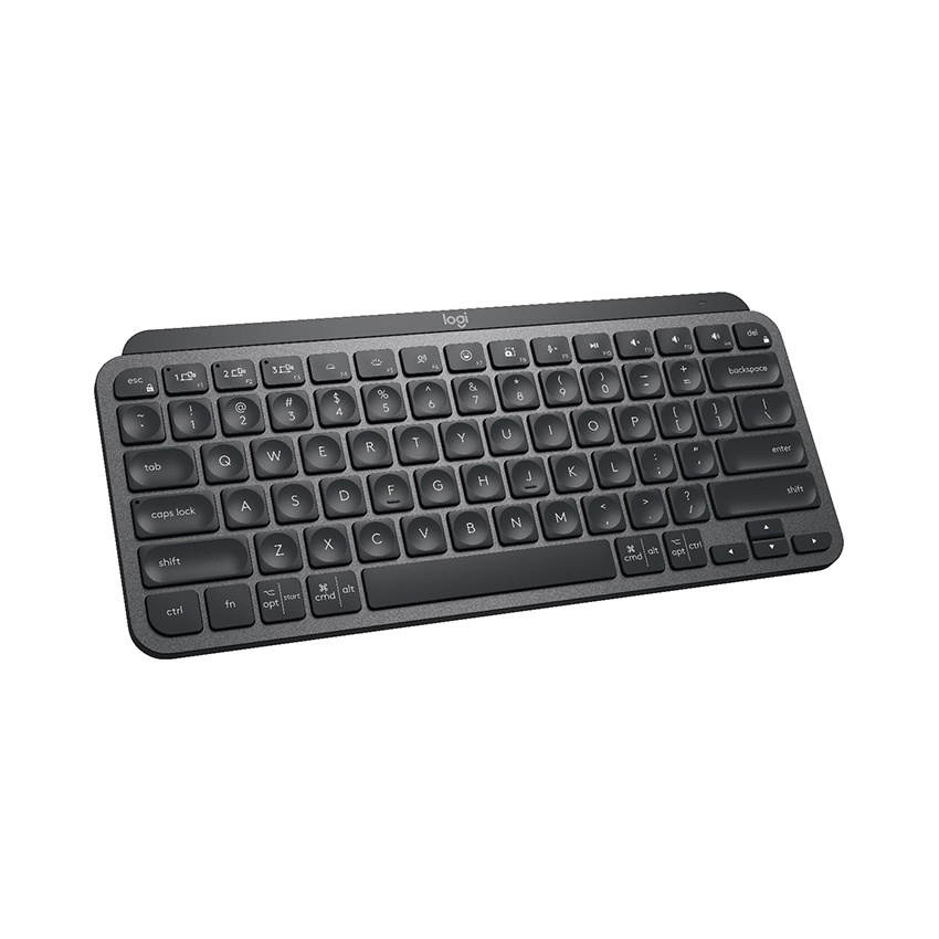Bàn phím không dây Logitech MX Keys Mini xám  thiết kế layout mini siêu gọn gàng