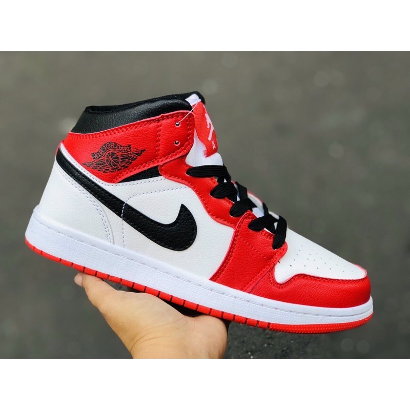 ✔️GIÀY JORDAN 1 HIGH ĐỎ- TRẮNG-ĐEN nam nữ | BigBuy360 - bigbuy360.vn