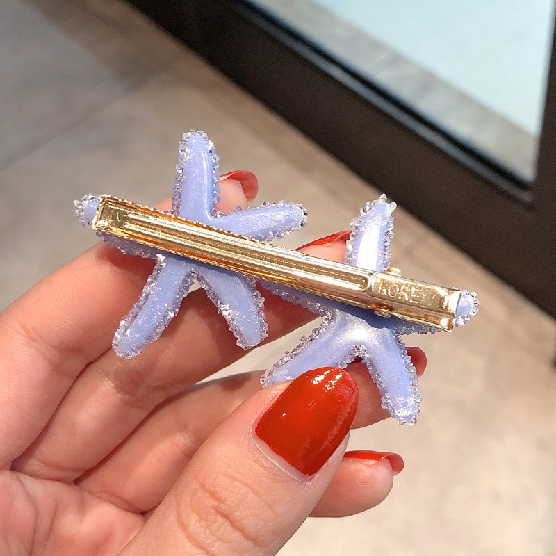 Kẹp tóc hình sao biển dễ thương hợp thời trang cho nữ