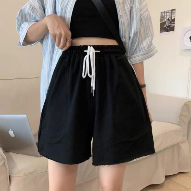 Quần short đùi vải trơn dưới 55kg Cocastore