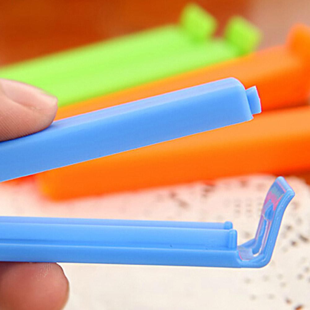 Candy color sealing clip plastic bag sealing clip fresh-keeping snack food clip tea sealing clip
